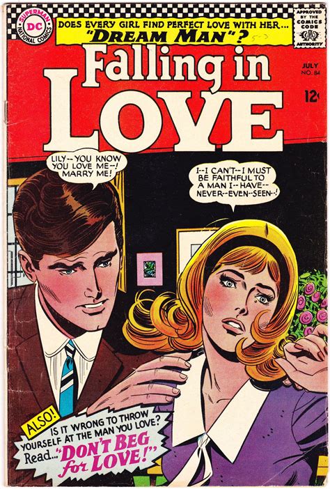 Falling In Love 84 Romance Comics Ts Books 1966 Dc Vgfn 50 Young Romance Teen
