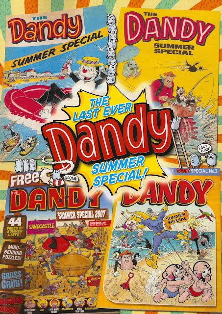 Wacky Comics The Last Ever Dandy Summer Special