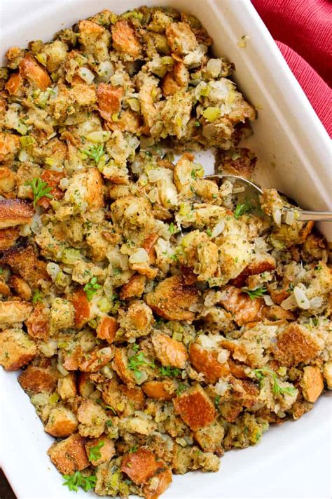 Super Simple Traditional Stuffing The Two Bite Club