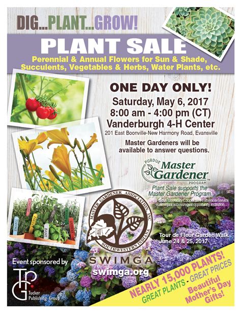 southwestern indiana master gardener association plant sale purdue university extension master