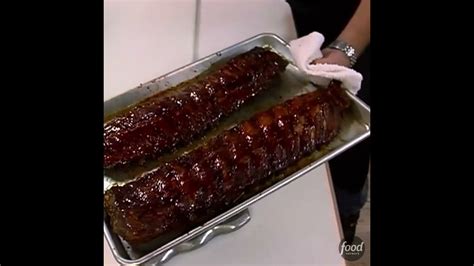 How To Make Alton Brown S Who Loves Ya Baby Back Ribs Short Cooking Food Youtube