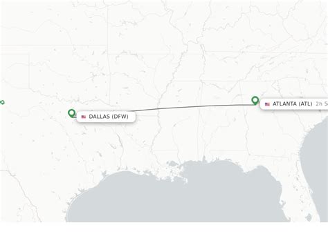 Direct Non Stop Flights From Dallas To Atlanta Schedules