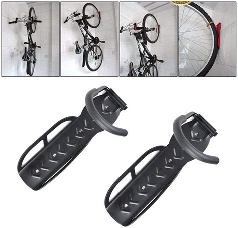 Vertical Wall Mounted Bike Bicycle Storage Hook Rack Holder Hanger