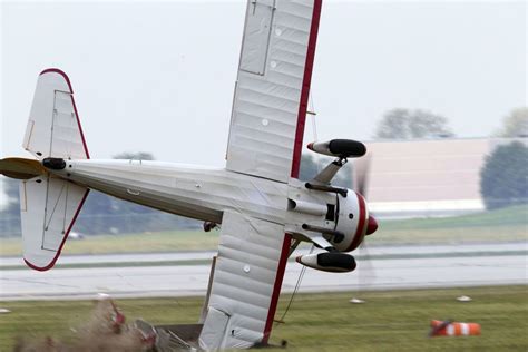 Dayton Air Show Jane Wicker Wing Walker Plane Crash