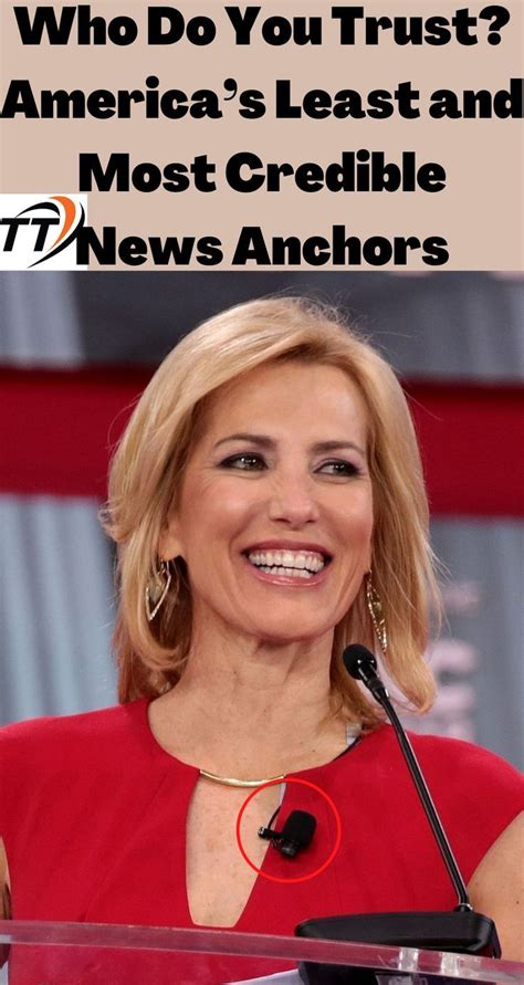 Americas Least And Most Credible News Anchors News Anchor The Hollywood Reporter Famous Faces