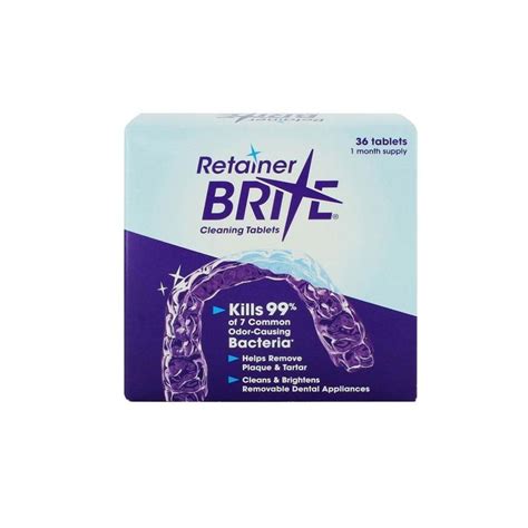 Retainer Brite Cleaning Tablets 36 Pack