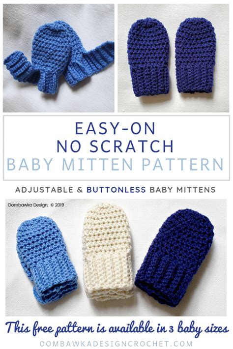 Crochet Baby Mittens Pattern For Beginners Amelias Crochet