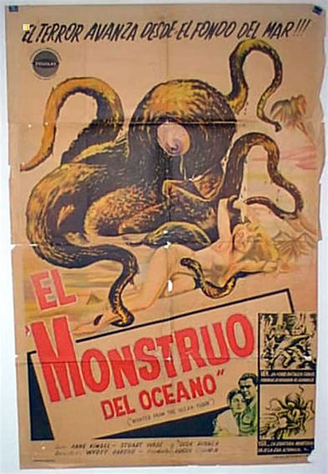 monstruo del oceano el movie poster monster from the ocean floor movie poster