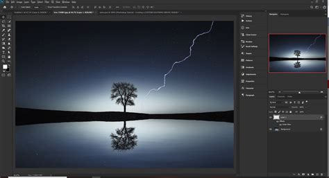 Creating a Lightning Brush in Photoshop