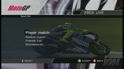 Motogp 06 Xbox 360 Gameplay Online Options Ign