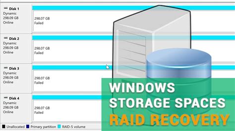 💽 Recovering Raid Volumes In Windows Storage Spaces Parity Striped