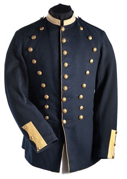 Us Cavalry Dress Coat 1870s American Indian Wars Military Uniform