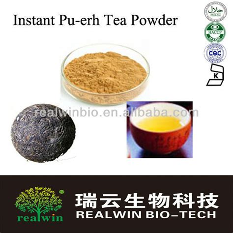 Instant Pu Erh Tea Powderchina Realwin Price Supplier 21food