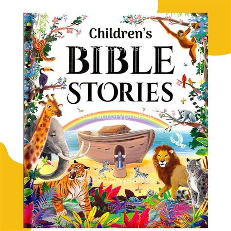 Childrens Bible Stories Illustrated Kids Storybook Lazada Ph