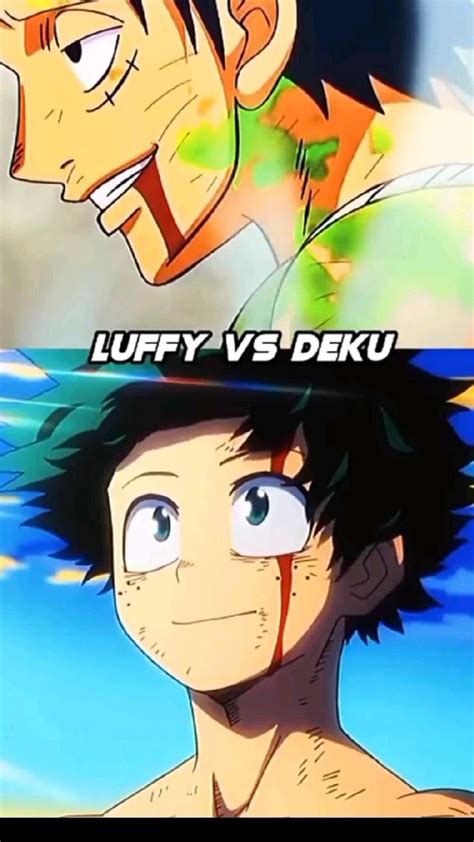 Vous êtes Team Izuku Ou Luffy Luffy One Peice Anime Anime Films