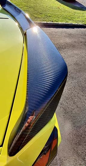 2020 2024 C8 Corvette Visible Carbon Fiber Z51 Spoiler From Agm