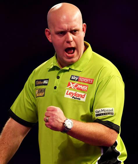 By trade, i am a film director. World Darts Championship: Michael van Gerwen OUT with Rob ...