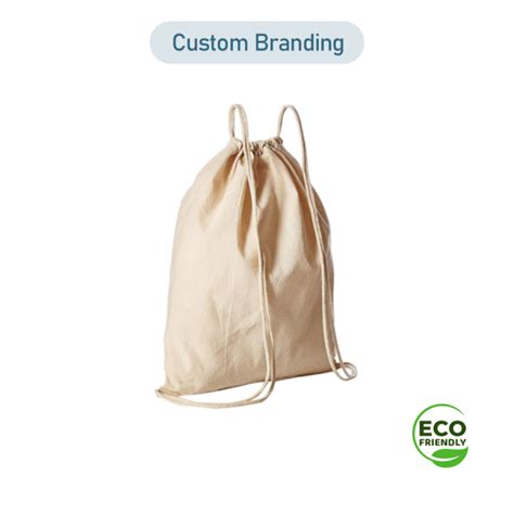 Cotton Tote Drawstring Bag Custom Hotel Supplies And Amenities