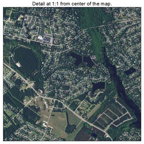 Aerial Photography Map Of Sumter Sc South Carolina