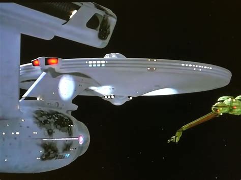 Enterprise And A Klingon Bird Of Prey Star Trek Starships Star Trek