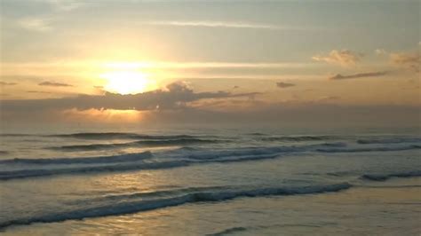 Beautiful Sunrise From Daytona Beach Youtube