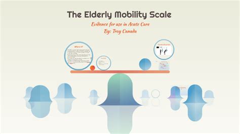 The Elderly Mobility Scale By Troy Canada