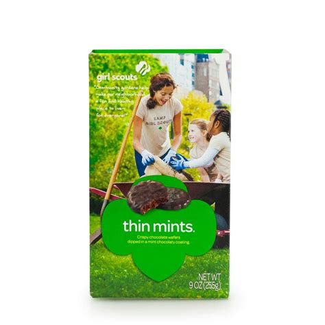 girl scout thin mints cookies 32 per box