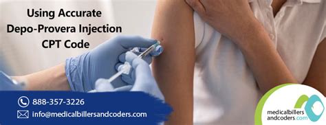 Using Accurate Depo Provera Injection Cpt Code