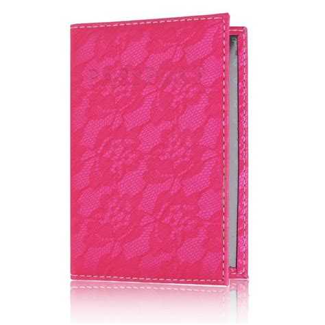 Passport Cover Fashio Elegant Women Pink World Universal Travel