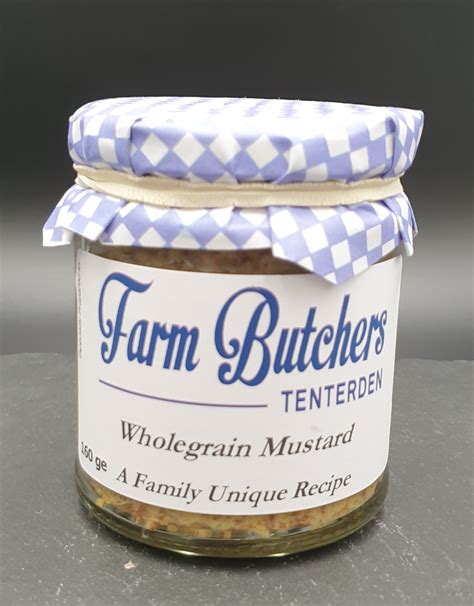 Wholegrain Mustard Farm Butchers