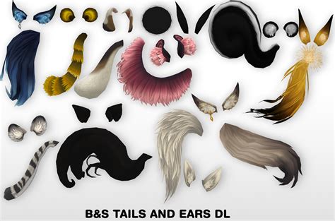 Mmd Tails And Ears Dl By Unluckycandyfox On Deviantart 38e