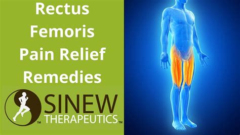 Rectus Femoris Pain Relief Remedies Youtube