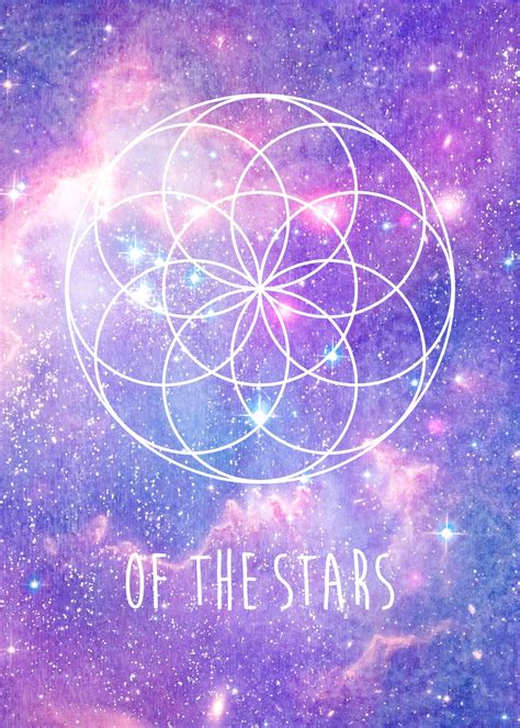 Seed Of Life Sacred Geometry Of The Stars Sacred Geometry Art