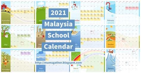 2021 Malaysia School Calendar Parenting Times