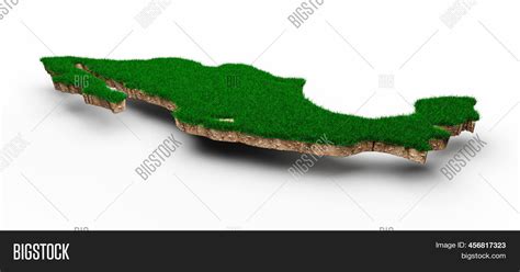Mexico Map Soil Land Image And Photo Free Trial Bigstock