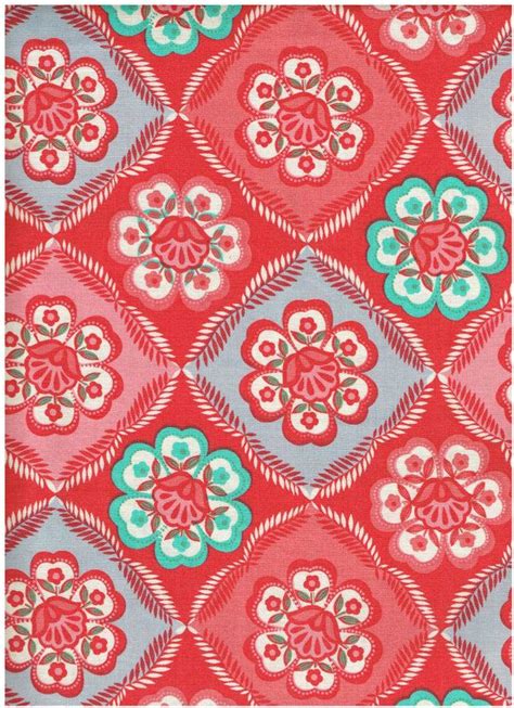 Bty Mc538 100 Cotton Fabric 44 45 Inches Wide Teal Medallions