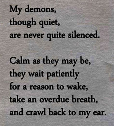 Inner Demons Quotes Inspirational Quotes Life Quotes