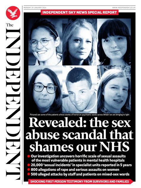 Independent Front Page 29th Of January 2024 Tomorrow S Papers Today