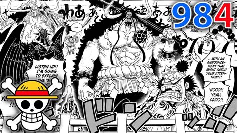 One Piece Chapter 984 Review Youtube