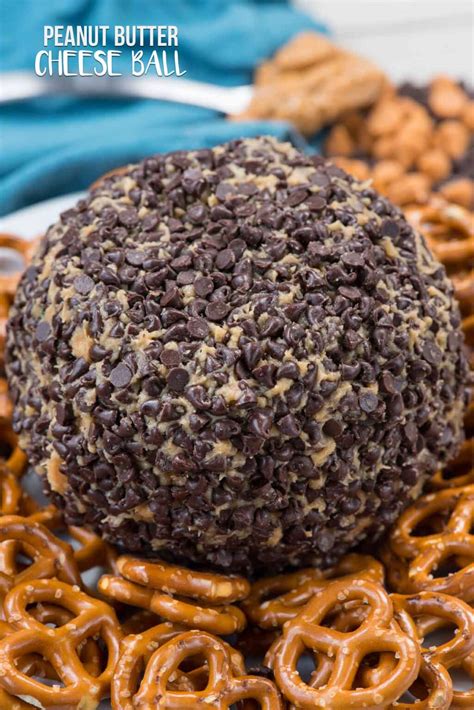 Peanut Butter Cheese Ball Dip Crazy For Crust