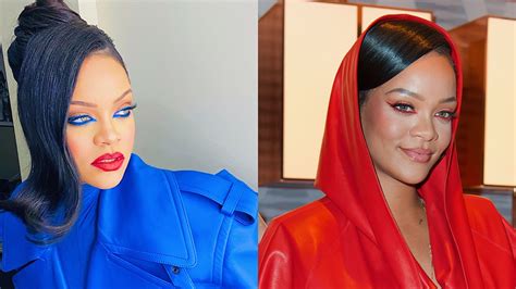Rihannas Eye Look Matches Her Outfit—and So Should Yours Vogue