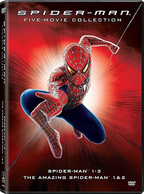 Spider Man Five Movie Collection Spider Man 1 3amazing Spider Man 1and2