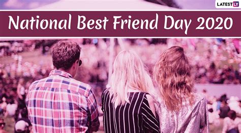 Festivals And Events News National Best Friend Day 2020 Wishes And Hd Images Whatsapp Stickers