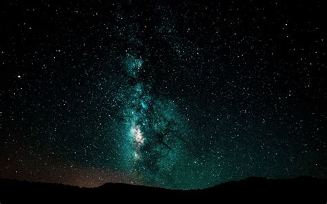 Download Wallpaper 1680x1050 Starry Sky Milky Way Night Shining