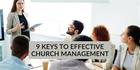 9 Keys To Effective Church Management Smart Church Management