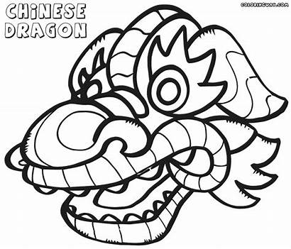 Dragon Chinese Coloring Pages Chinesedragon
