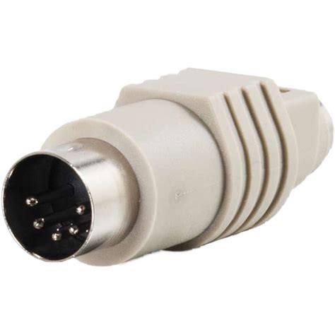C2g 5 Pin Din Male To Ps2 Female Keyboard Adapter White