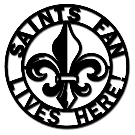 Saints Fleur De Lis Clip Art Clipart Best