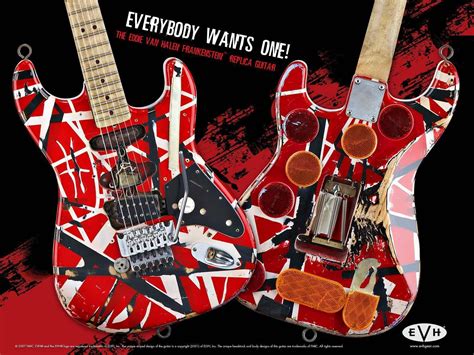 Eddie Van Halen Frankenstrat Wallpaper Dimebag Darrell Kolpaper