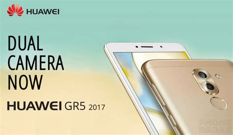 Huawei Gr5 2017 Out Now With 2 Rear Cameras 12mp And 2mp 55 Display